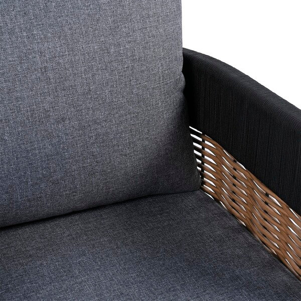 Harrison Chair Set Of 2/Black/Grey