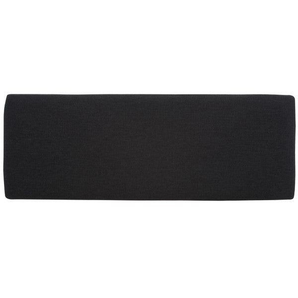 Milligan Open Shelf Bench W/Cushion/Black