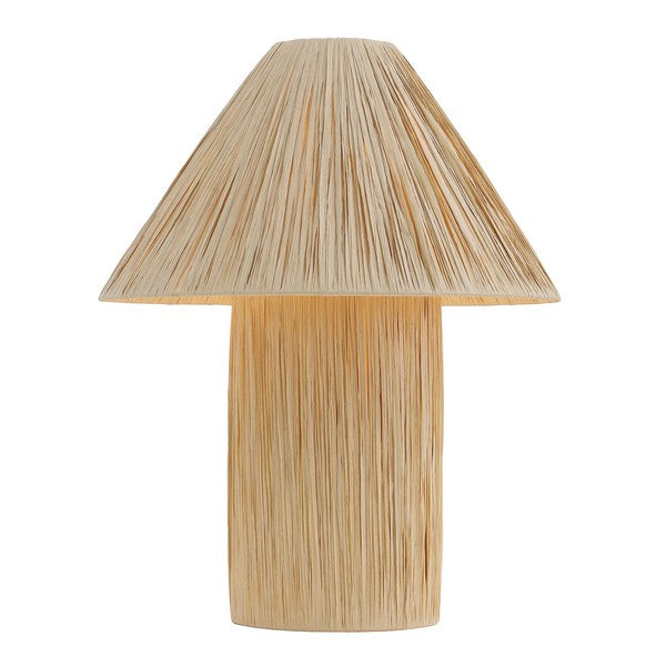 Cassie Paper Rope Table Lamp – Natural Boho Lighting