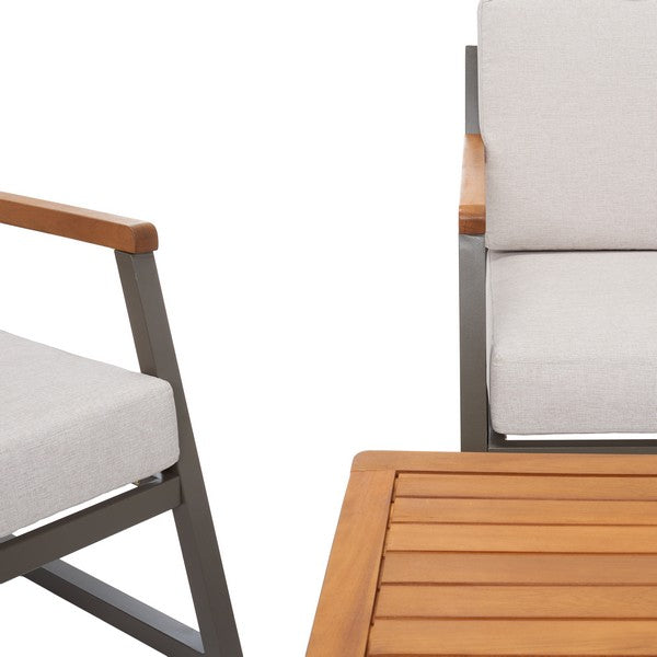 Randolph 4 Pc Living Set/Grey Light Grey