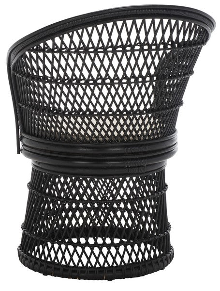Iola Swivel Accent Chair W/ Cushion Black