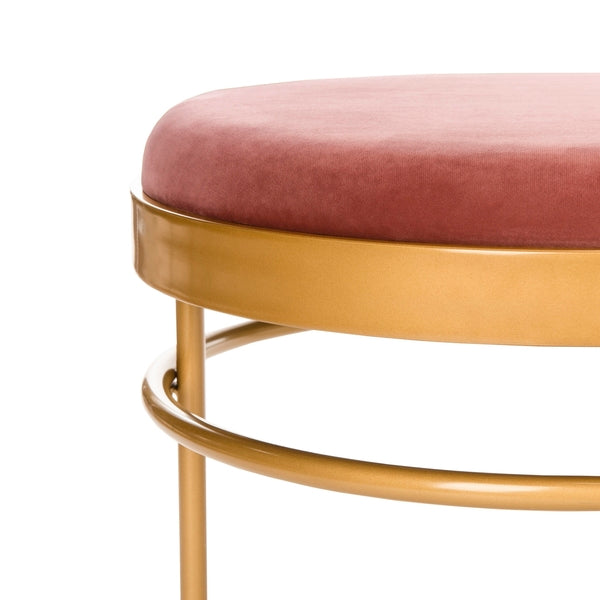 Sylva Oval Bench/Dusty Rose Gold