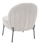 Brax Petite Slipper Chair/Light Grey