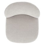 Brax Petite Slipper Chair/Light Grey