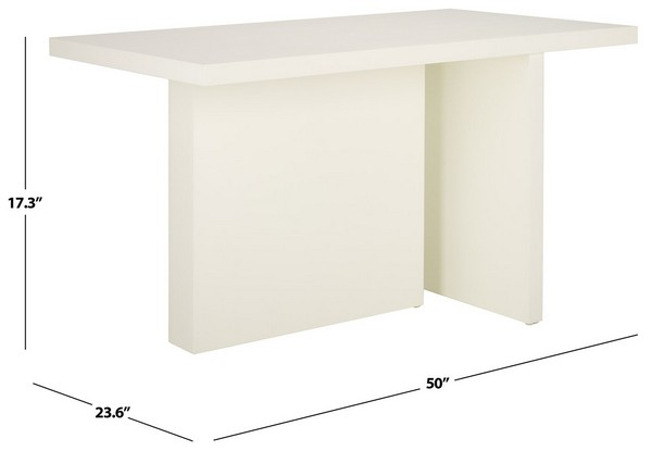 Assana Dining Table/Ivory