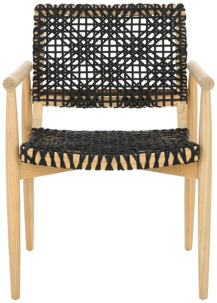 Sianna Accent Chair/Natural Black