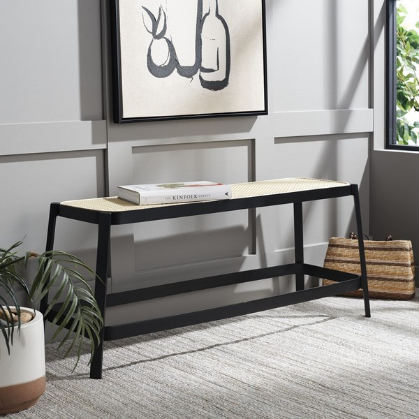 Jaguar Cane Bench/Black Natural