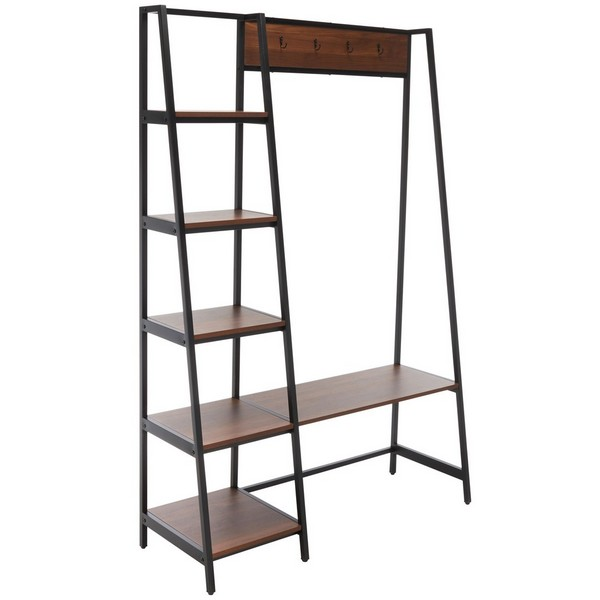 Akasha Etagere/Walnut Black