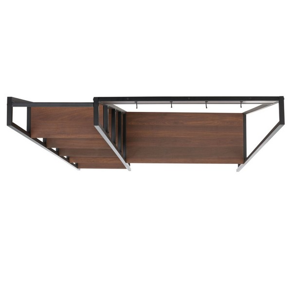 Akasha Etagere/Walnut Black