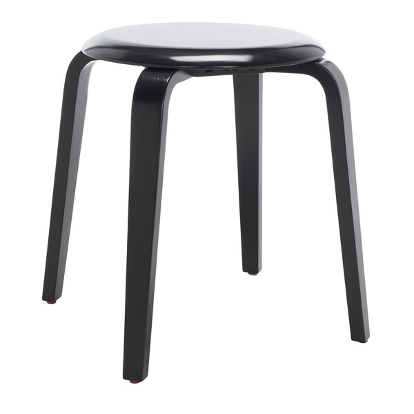 Luella Stackable Stool/Black