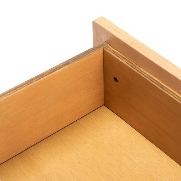 Baisley 2 Drawer Rattan Nightstand