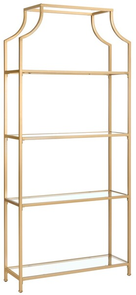 Slater 4 Tier Etagere/Gold