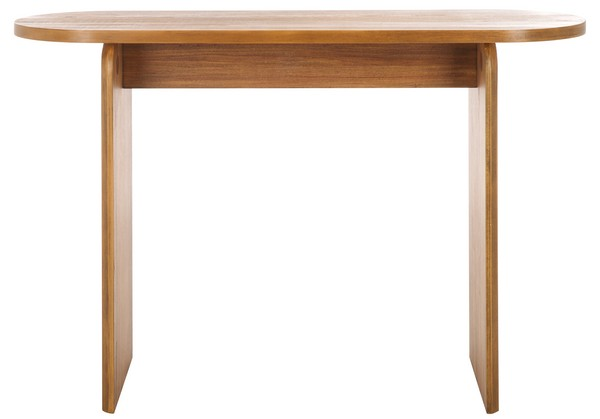 Syura Ribbed Console Table/Natural