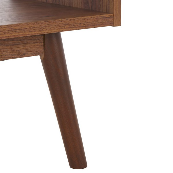 Javante Tambour Door Media Stand/Walnut