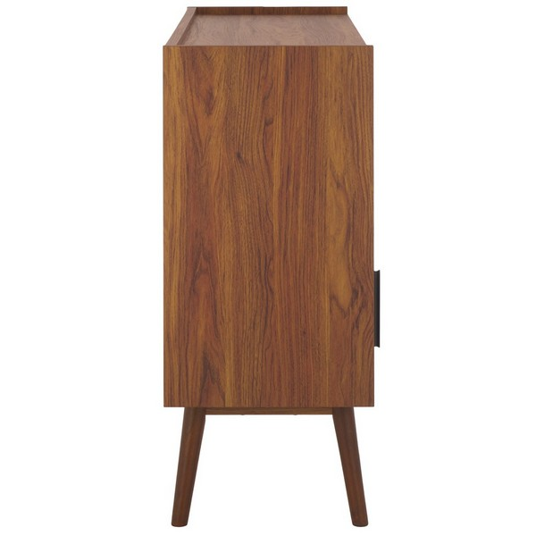 Javante Tambour Door Media Stand/Walnut