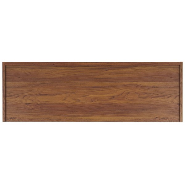 Javante Tambour Door Media Stand/Walnut