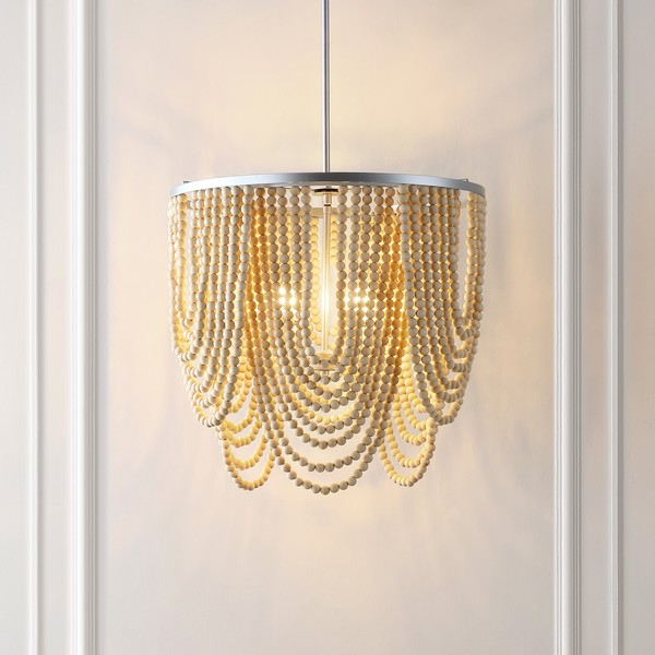 BRESSI CHANDELIER/SILVER NATURAL
