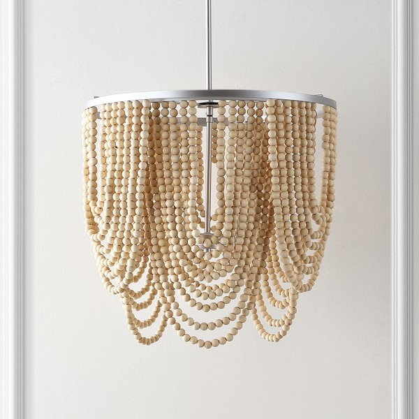 BRESSI CHANDELIER/SILVER NATURAL