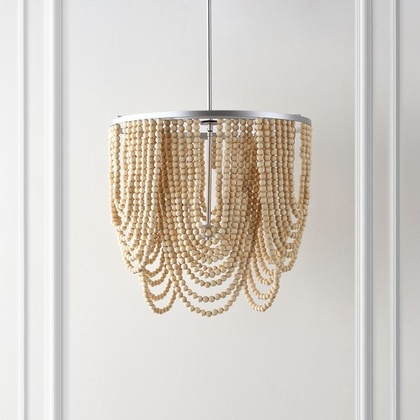 BRESSI CHANDELIER/SILVER NATURAL