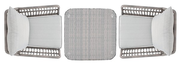 Londyn 3 Pc Lounge Set/Grey