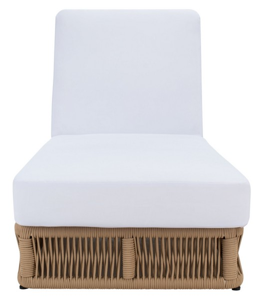 Gillian Sunlounger/Tan White