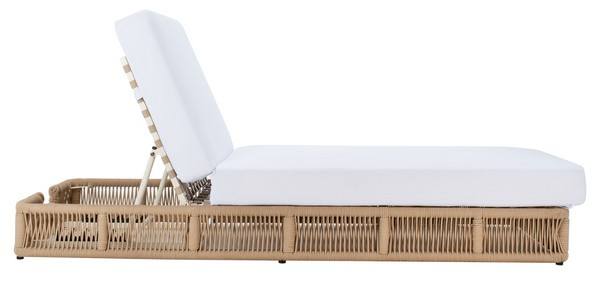 Gillian Sunlounger/Tan White