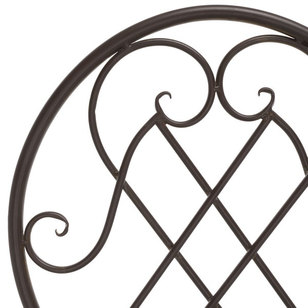 Adriel 3pc Bistro Set/Rustic Brown