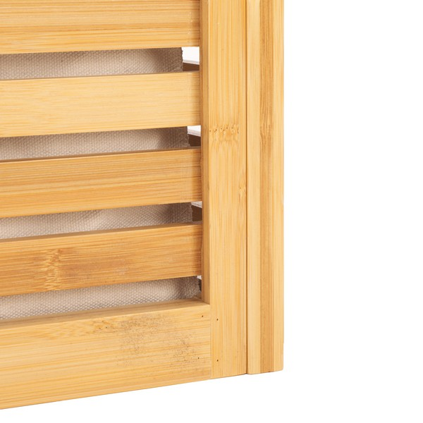 Lahiri 2 Compartment Laundry Basket