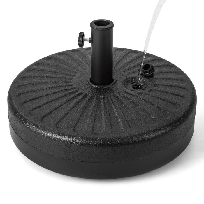 20 Inch Fillable Heavy-Duty Round Umbrella Base Stand