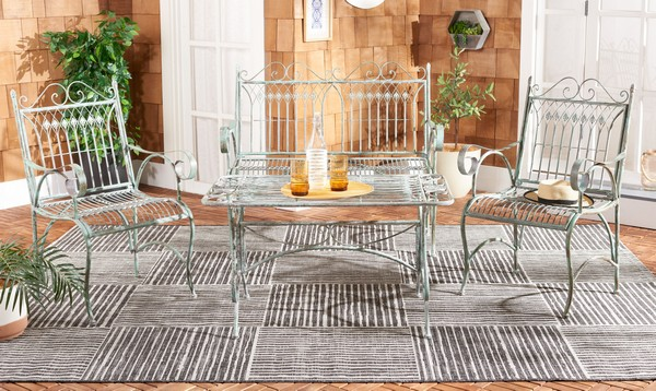 Leah 4 Piece Set/Antique Green