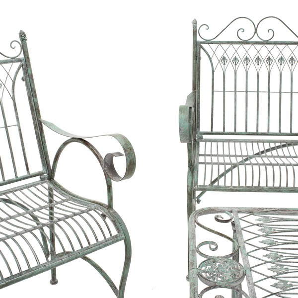 Leah 4 Piece Set/Antique Green