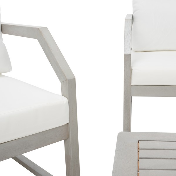 Dren 4 Pc Living Set/Grey Beige