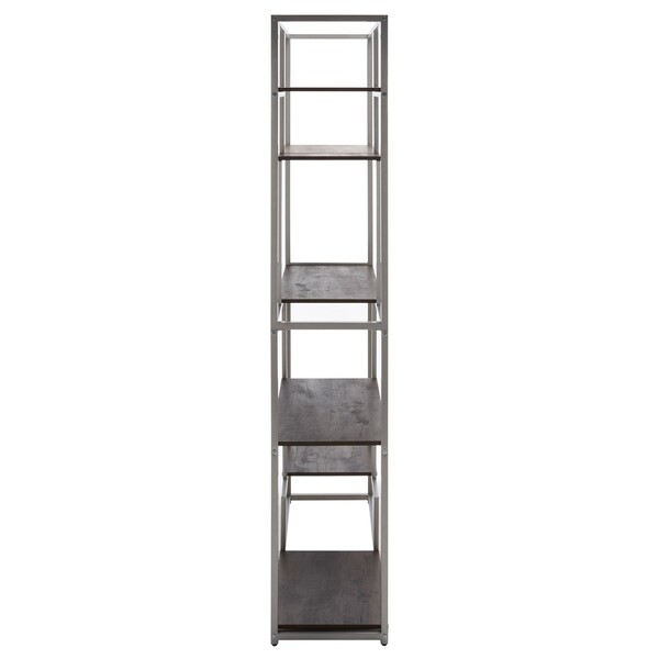 Rege 7 Shelf Etagere/Silver