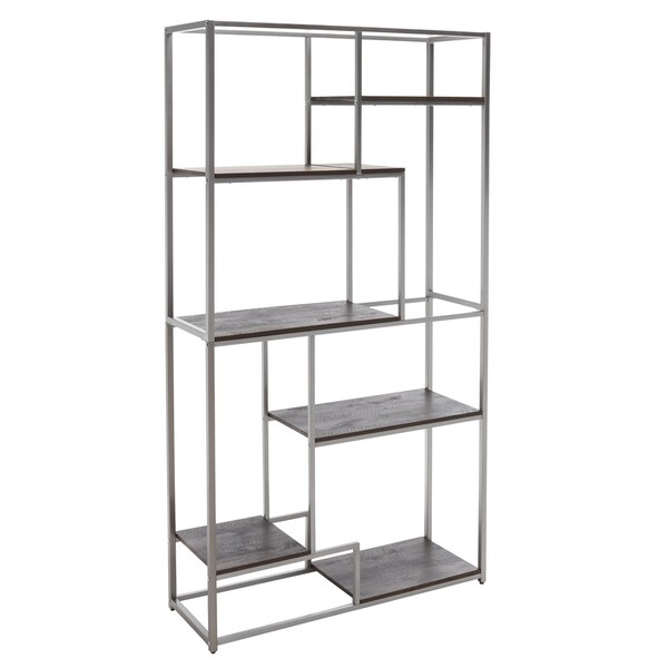Rege 7 Shelf Etagere/Silver
