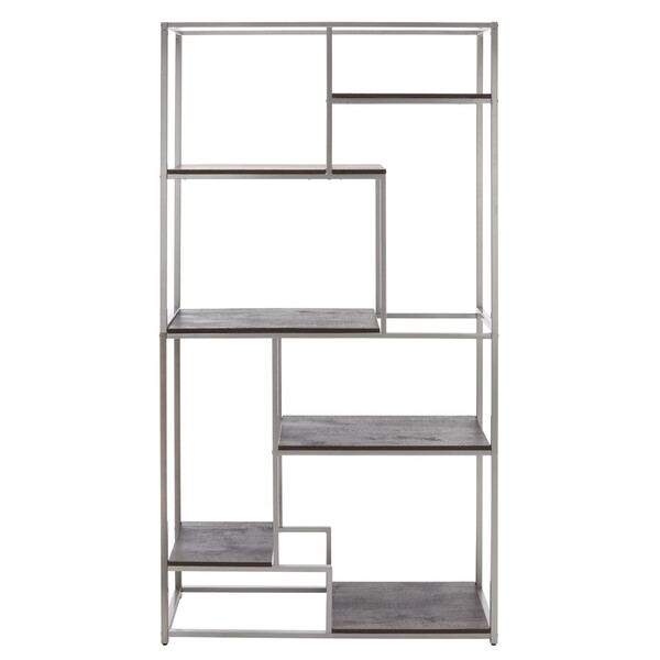 Rege 7 Shelf Etagere/Silver
