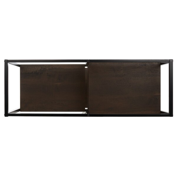 Rege 7 Shelf Etagere/Matte Black