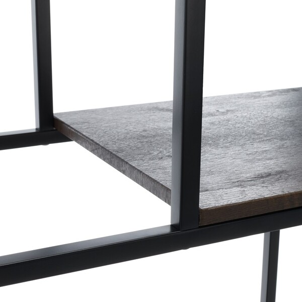 Rege 7 Shelf Etagere/Matte Black