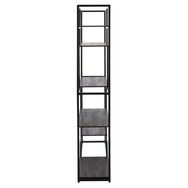 Rege 7 Shelf Etagere/Matte Black