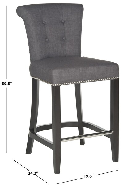 Addo Ring Counter Stool/Charcoal