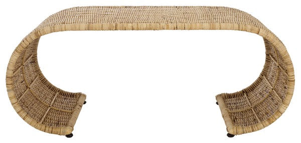 Tamo Rattan Coffee Table – Natural Boho Coffee Table