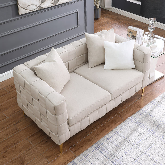 Love Seat contemporary new concept handcrafted weave sofa