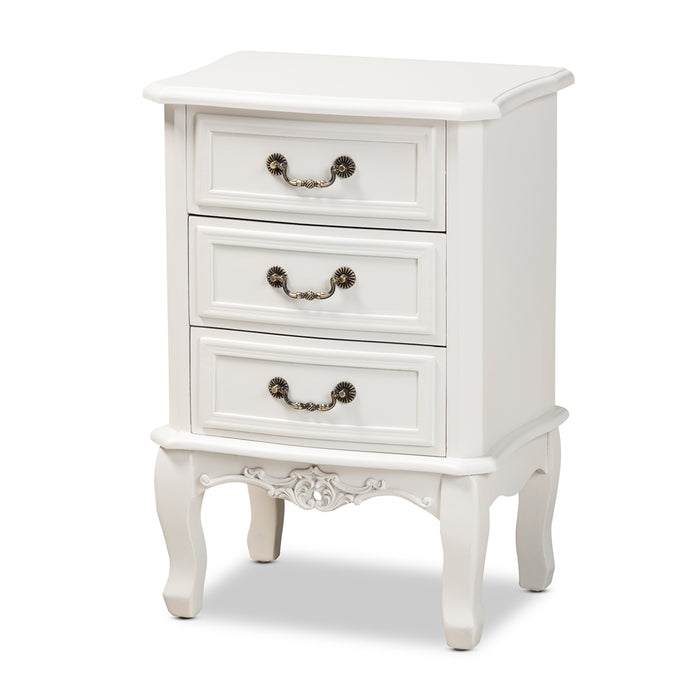 Gabrielle French Style Nightstand - Cool Stuff & Accessories
