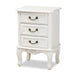 Gabrielle French Style Nightstand - Cool Stuff & Accessories