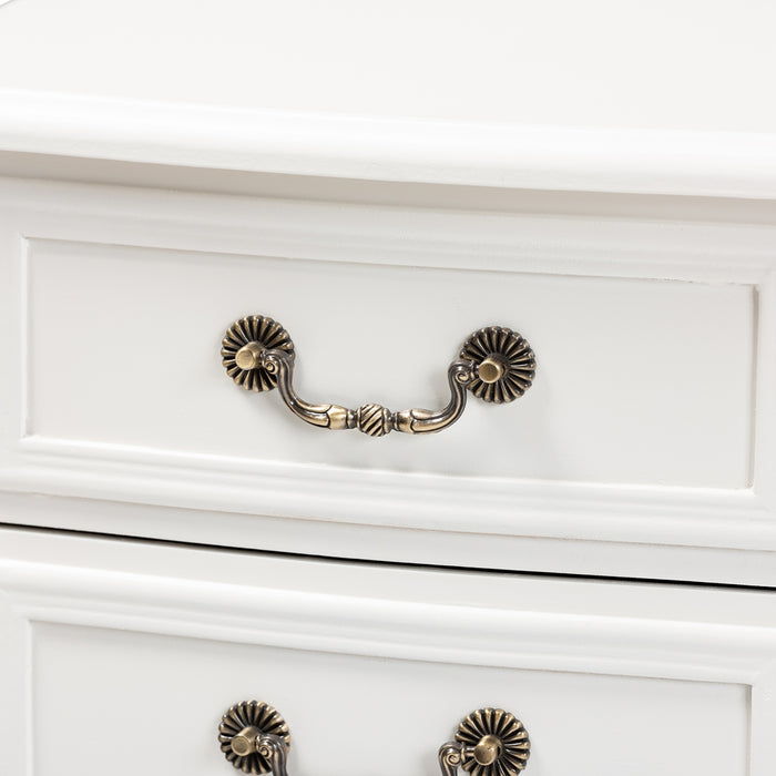 Gabrielle French Style Nightstand - Cool Stuff & Accessories