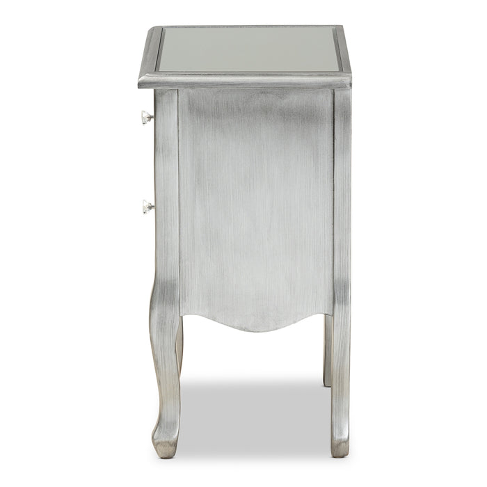 Leonie Mirrored Nightstand - Cool Stuff & Accessories