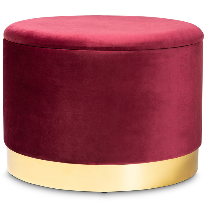 Marisa Upholstered Storage Ottoman - Cool Stuff & Accessories