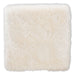 Valle White Faux Fur Ottoman - Cool Stuff & Accessories