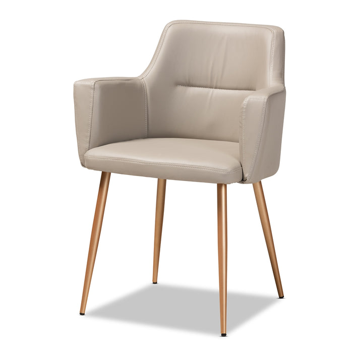 Martine Gold Metal Dining Chair - Cool Stuff & Accessories