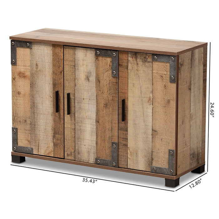 Cyrille Rustic Shoe Cabinet - Cool Stuff & Accessories