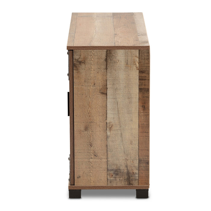 Cyrille Rustic Shoe Cabinet - Cool Stuff & Accessories